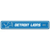 NFL DETROIT LIONS STREET SIGN-Fremont Die-Big Fan Arena