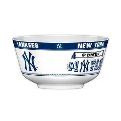 MLB NEW YORK YANKEES 11.75" ALL PRO PARTY BOWL-Fremont Die-Big Fan Arena