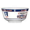 NCAA ILLINOIS FIGHTING ILLINI 11.75" ALL PRO PARTY BOWL-Fremont Die-Big Fan Arena