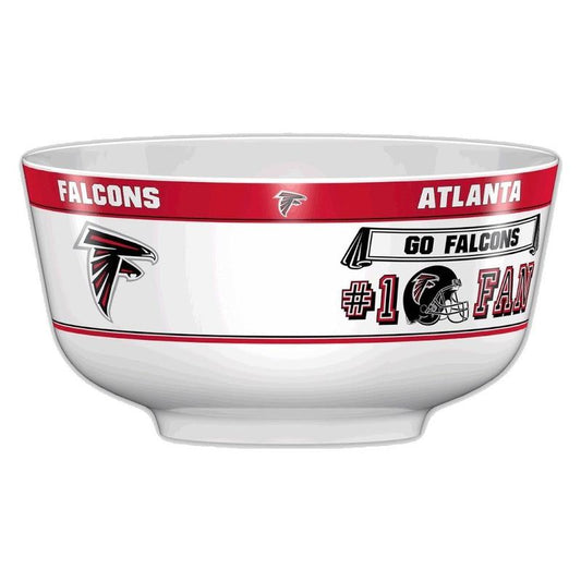 NFL ATLANTA FALCONS 14.5" LARGE PARTY BOWL-Fremont Die-Big Fan Arena
