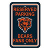 NFL CHICAGO BEARS RESERVED PARKING SIGN-Fremont Die-Big Fan Arena