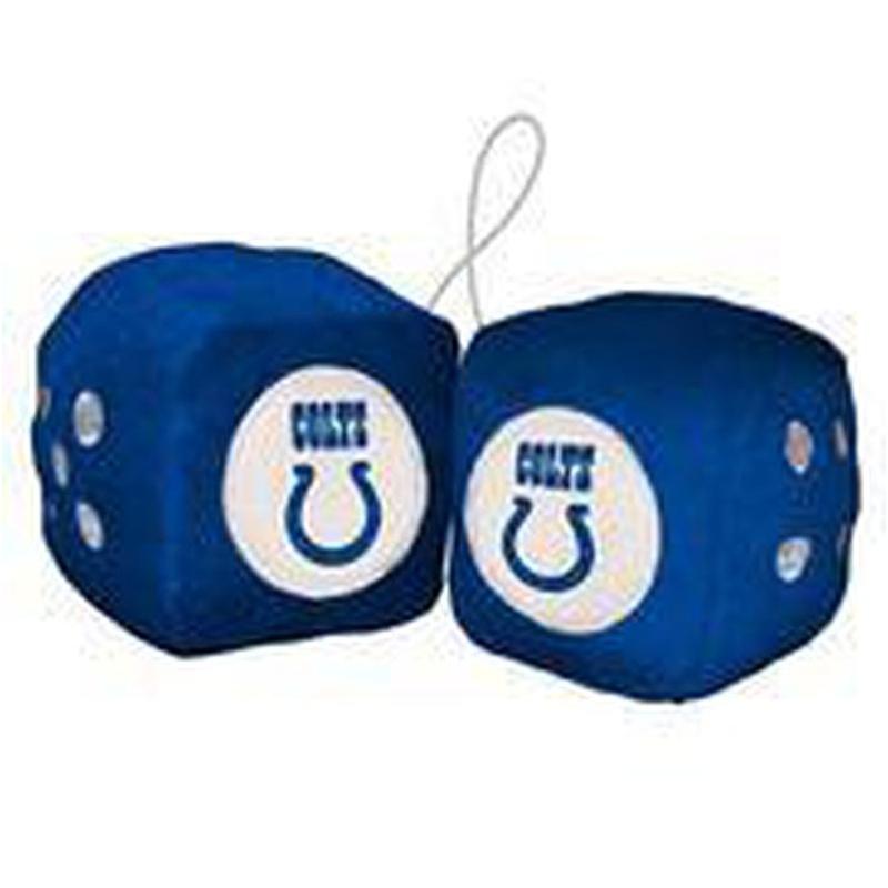 NFL INDIANAPOLIS COLTS FUZZY DICE-Fremont Die-Big Fan Arena