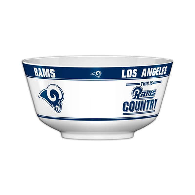 NFL LOS ANGELES RAMS 11.75" ALL PRO PARTY BOWL-Fremont Die-Big Fan Arena