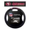 NFL SAN FRANCISCO 49ERS POLY-SUEDE STEERING WHEEL COVER-Fremont Die-Big Fan Arena