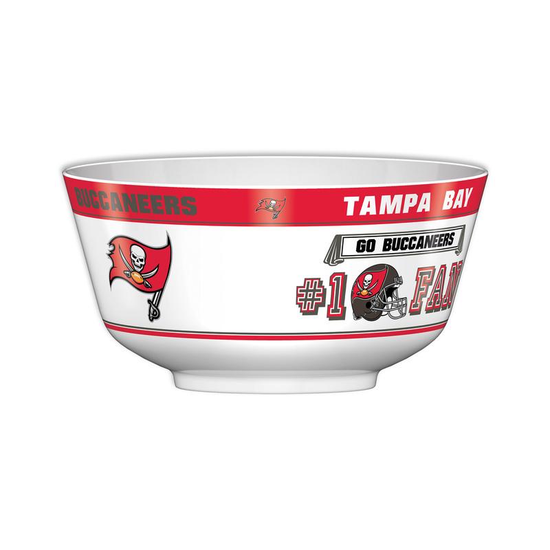 NFL TAMPA BAY BUCCANEERS 11.75 ALL PRO PARTY BOWL - Big Fan Arena