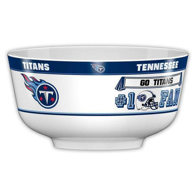 NFL TENNESSEE TITANS 14.5 LARGE PARTY BOWL-Fremont Die-Big Fan Arena